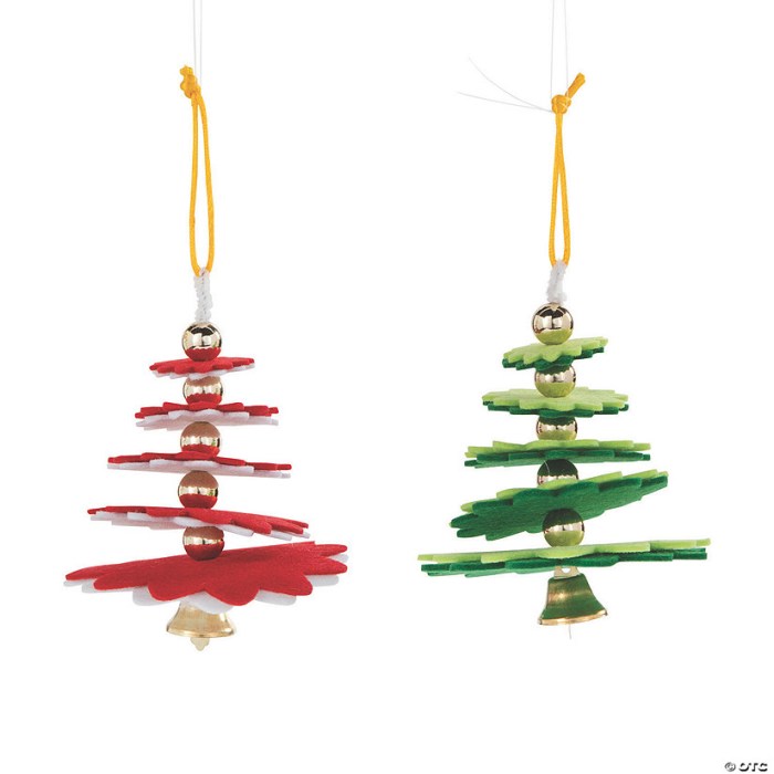 Christmas tree ornament craft kits