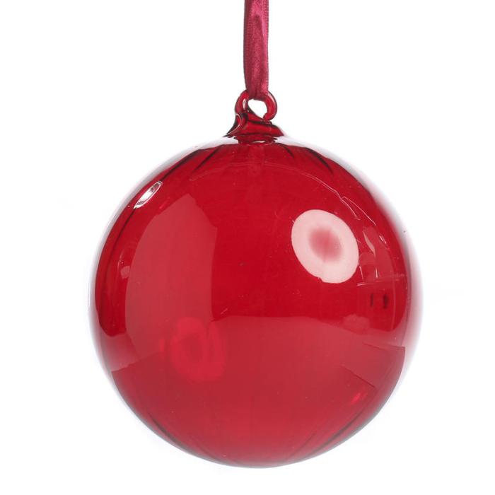 Glass red ornament larger click here ornaments